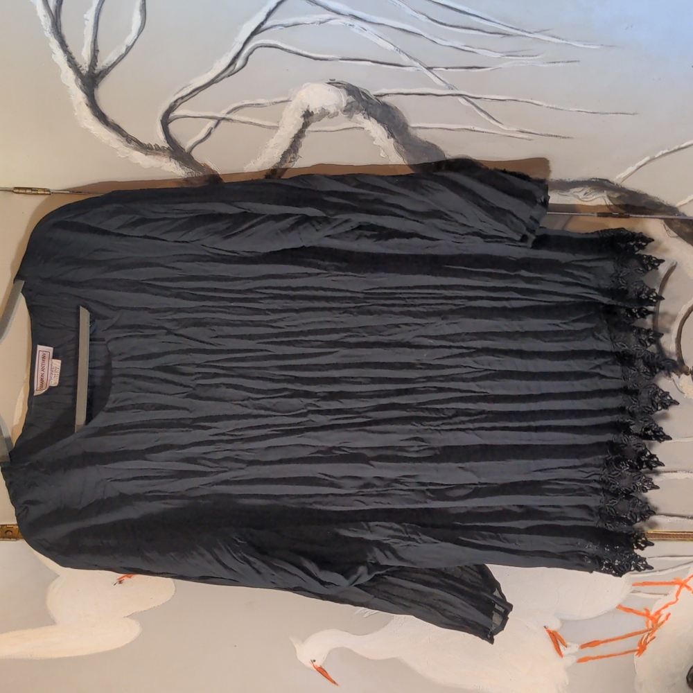 Vintage Black Tunic